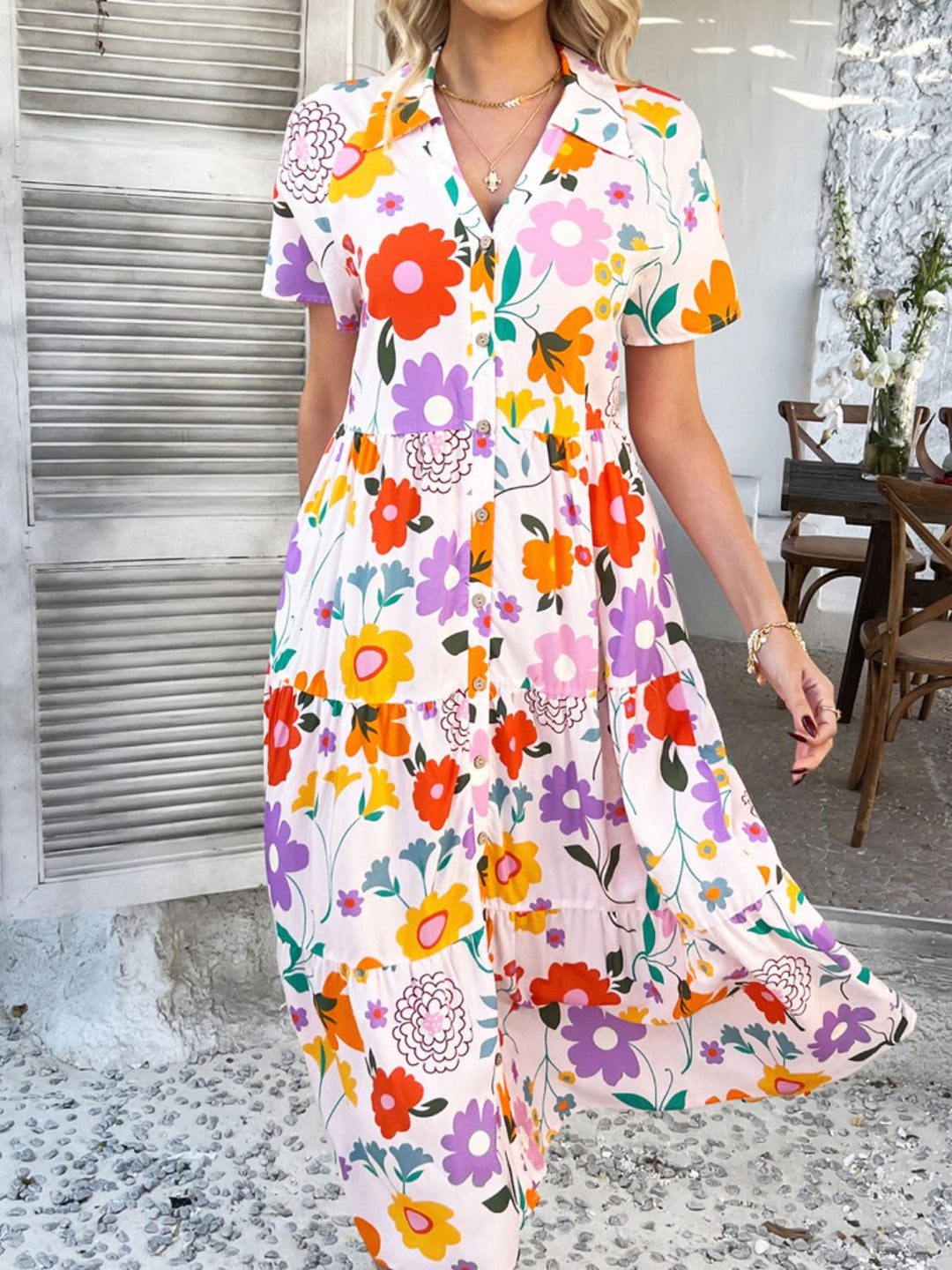 Women's Shirt Dress | Midi