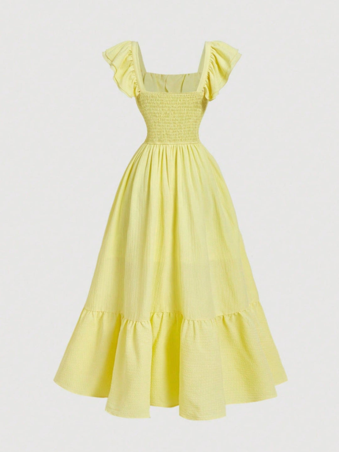Women's Cocktail Maxi Dress | Off-Shoulder Ruffled