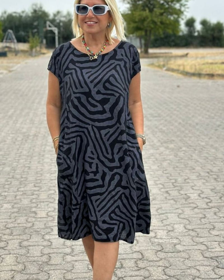 Women's Summer Dress | Shift-style Silhouette