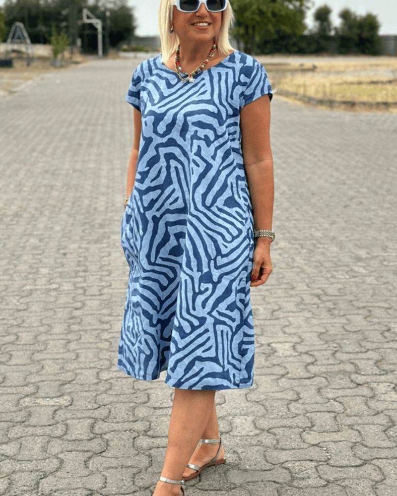 Women's Summer Dress | Shift-style Silhouette