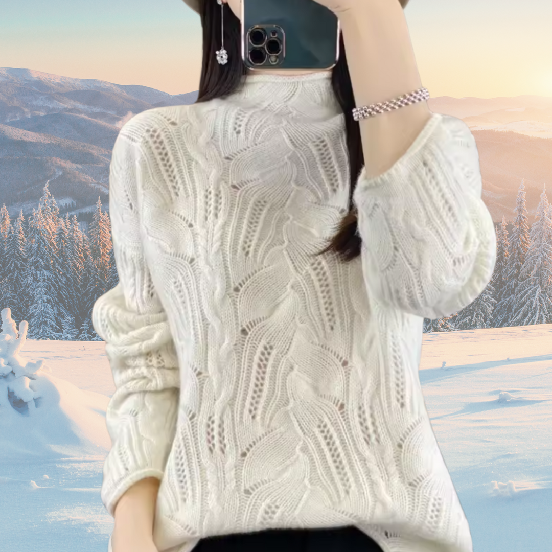 Women's Sweater | Cable Knit Pattern