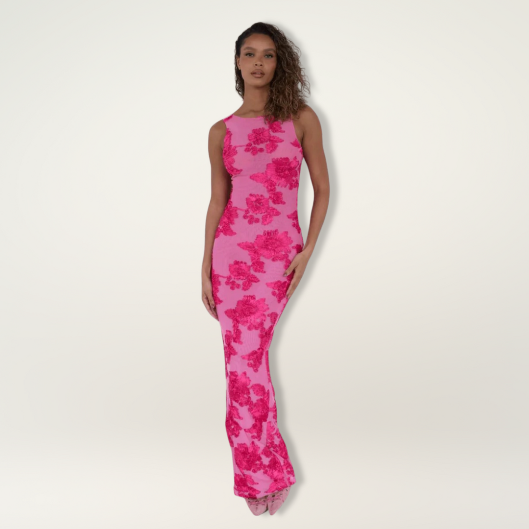 Women’s Dress | Floral Sleeveless Maxi