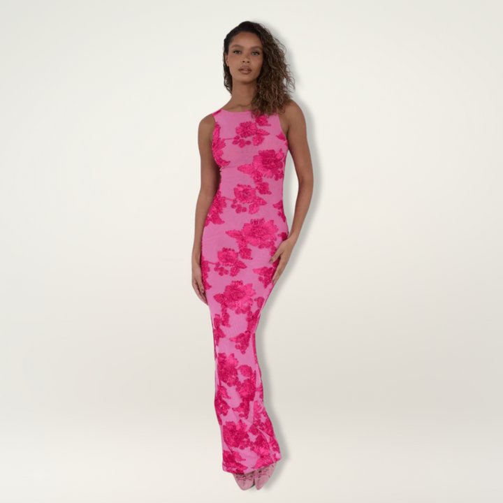 Women’s Dress | Floral Sleeveless Maxi
