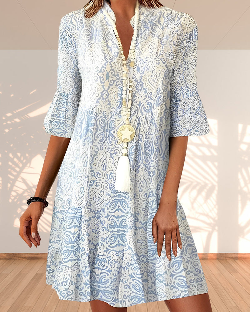 Women's Boho Midi Dress | Floral