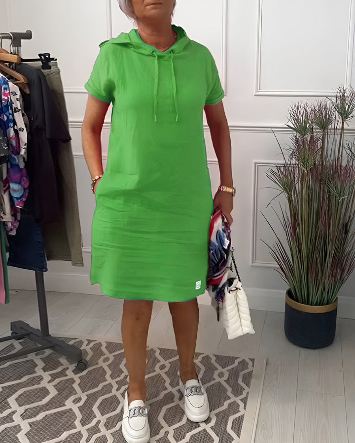 Women’s Dress | Hooded Short Sleeve