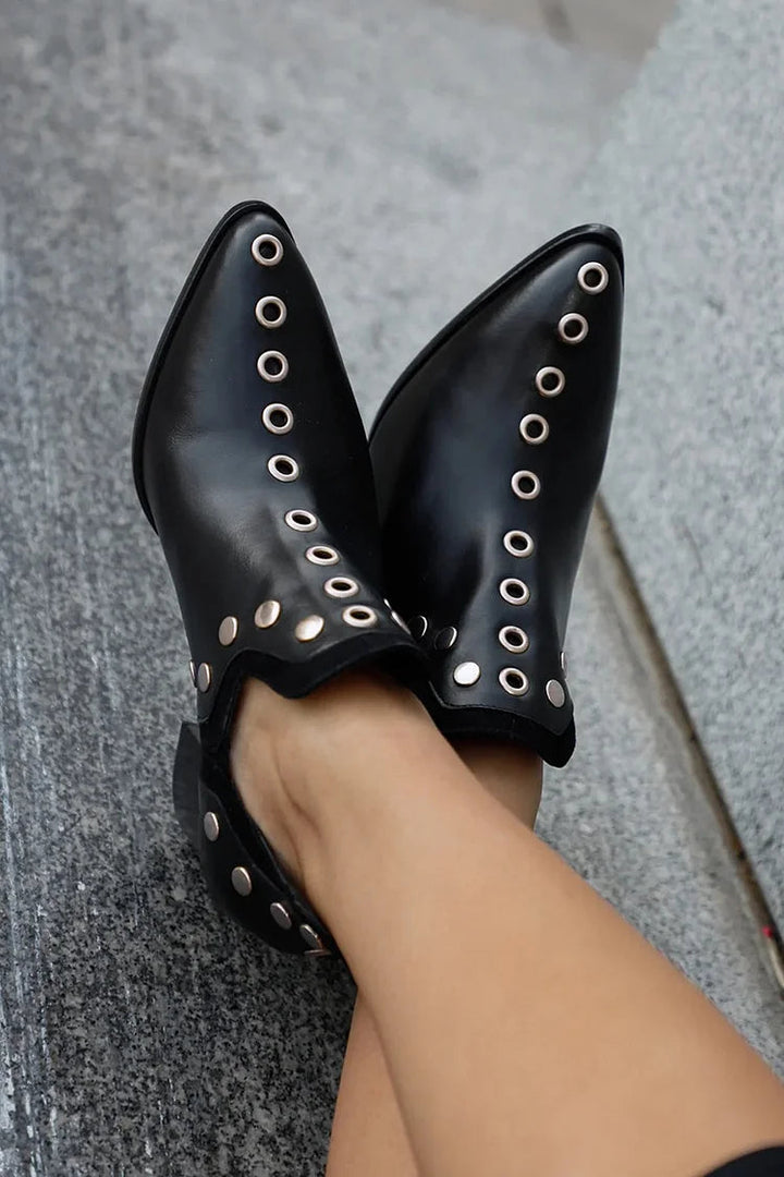 Boots for Women | Studded Wide-Heel