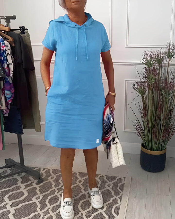 Women’s Dress | Hooded Short Sleeve