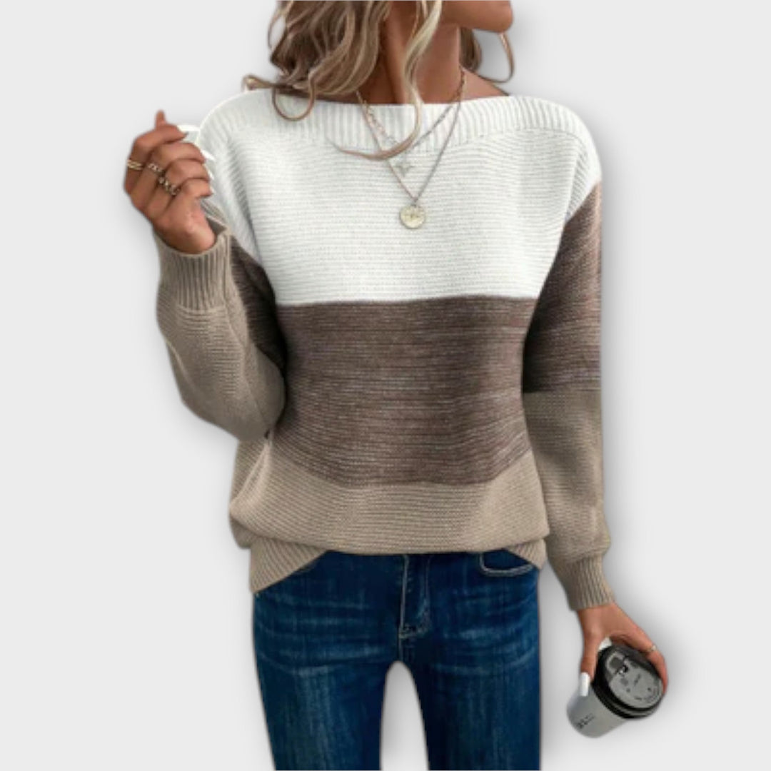 Women’s Sweater | Colour Block Knit