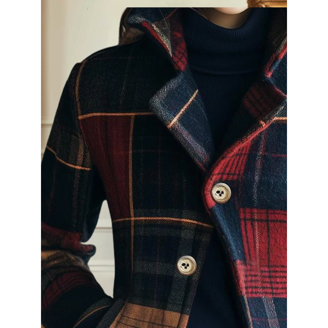 Jackets for Women | Plaid Button-Front Jacket