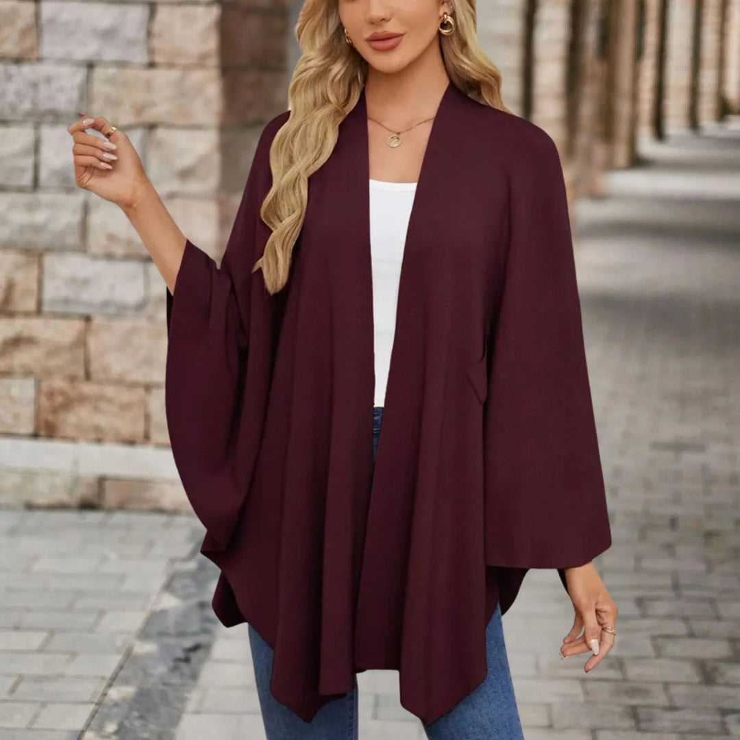 Women’s Poncho | Draped Wrap Style