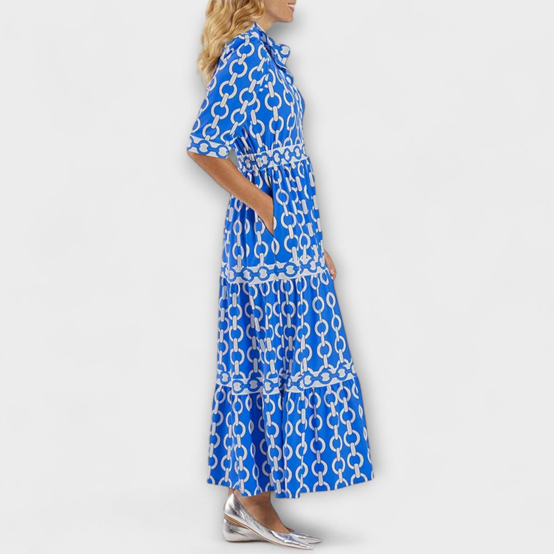 Women’s Dress | Chain Print Midi
