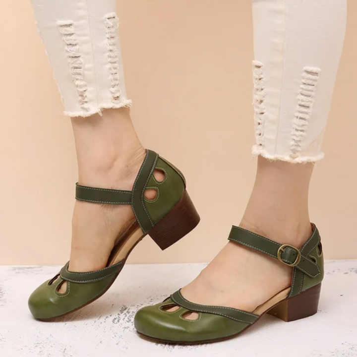 Mary Jane Shoes For Women | Closed Toe With Ankle Strap