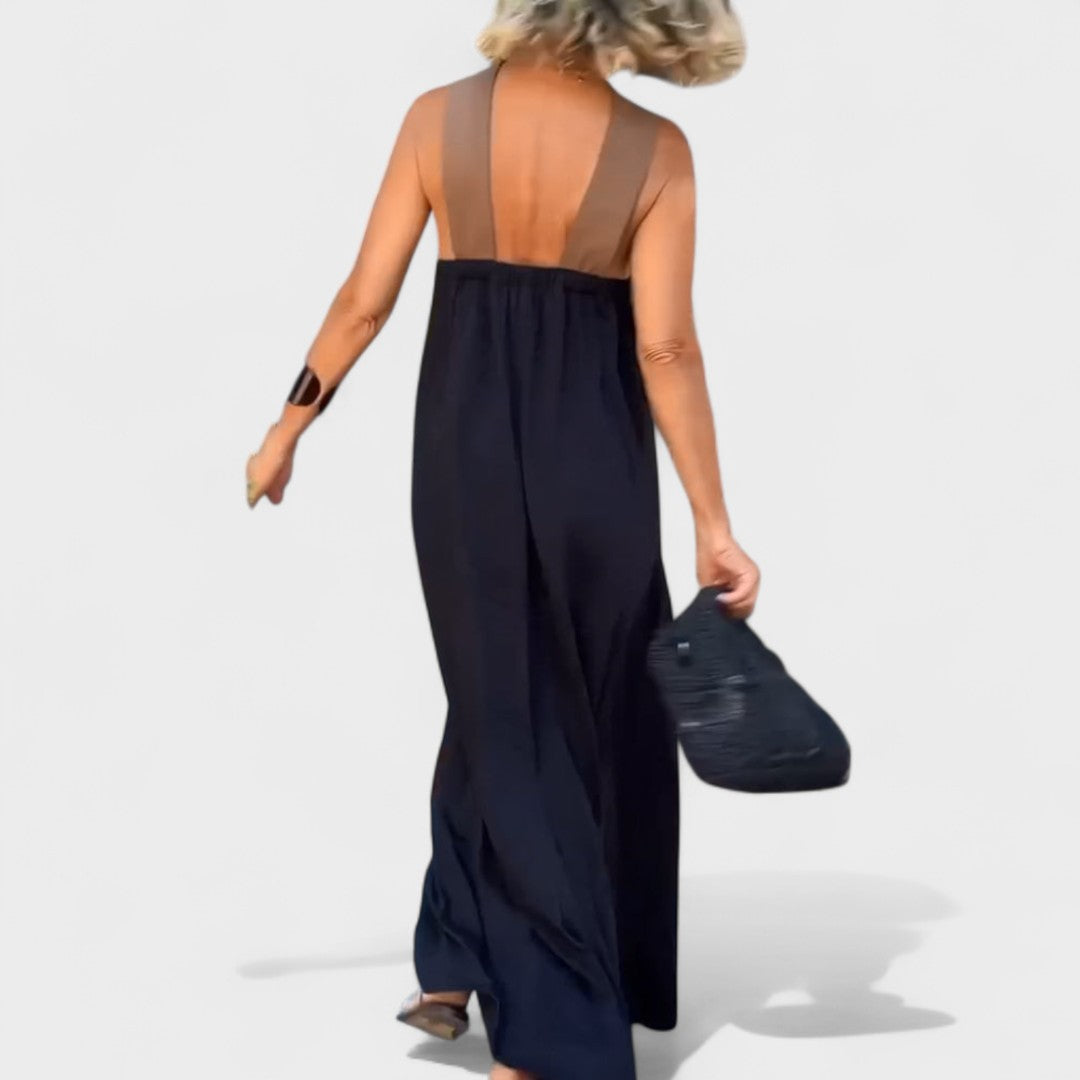 Women’s Dress | Cross Strap Maxi Sleeveless