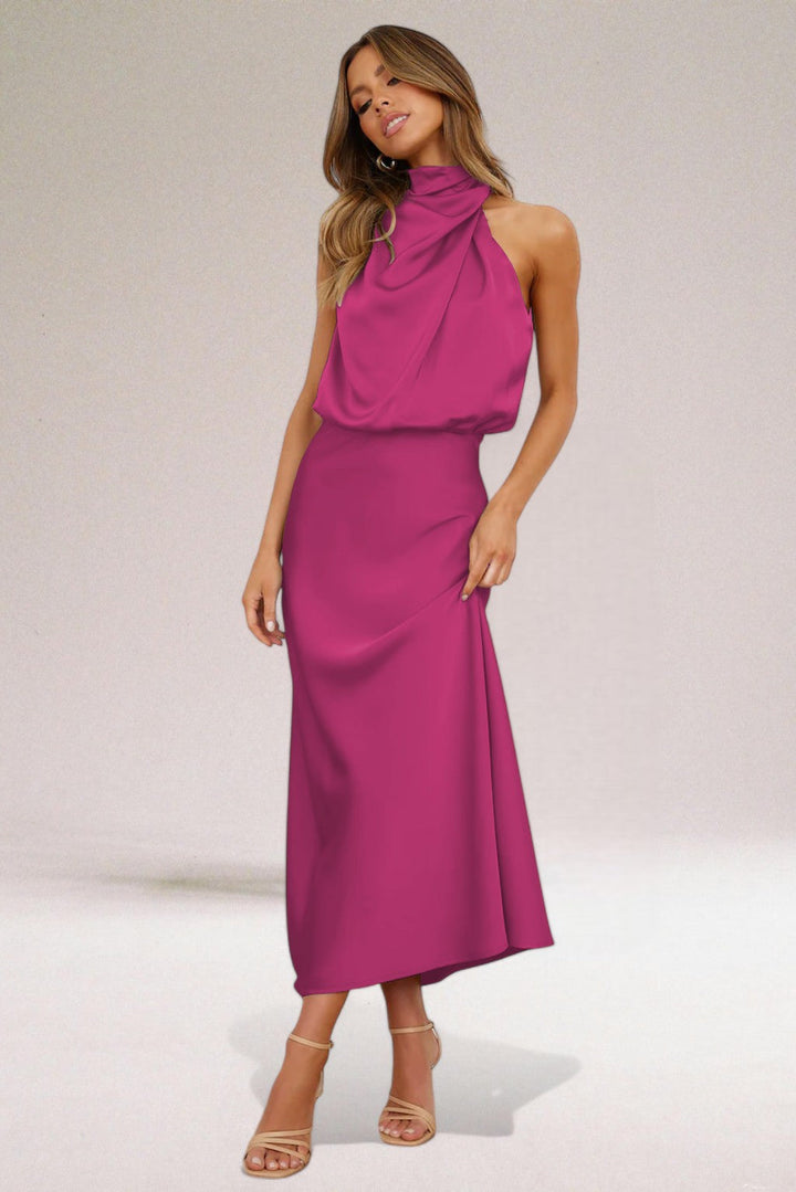 Women's Dress | Halter Neck Maxi