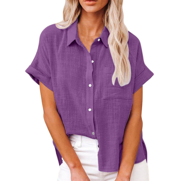 Women’s Shirt | Short Sleeve Button Down