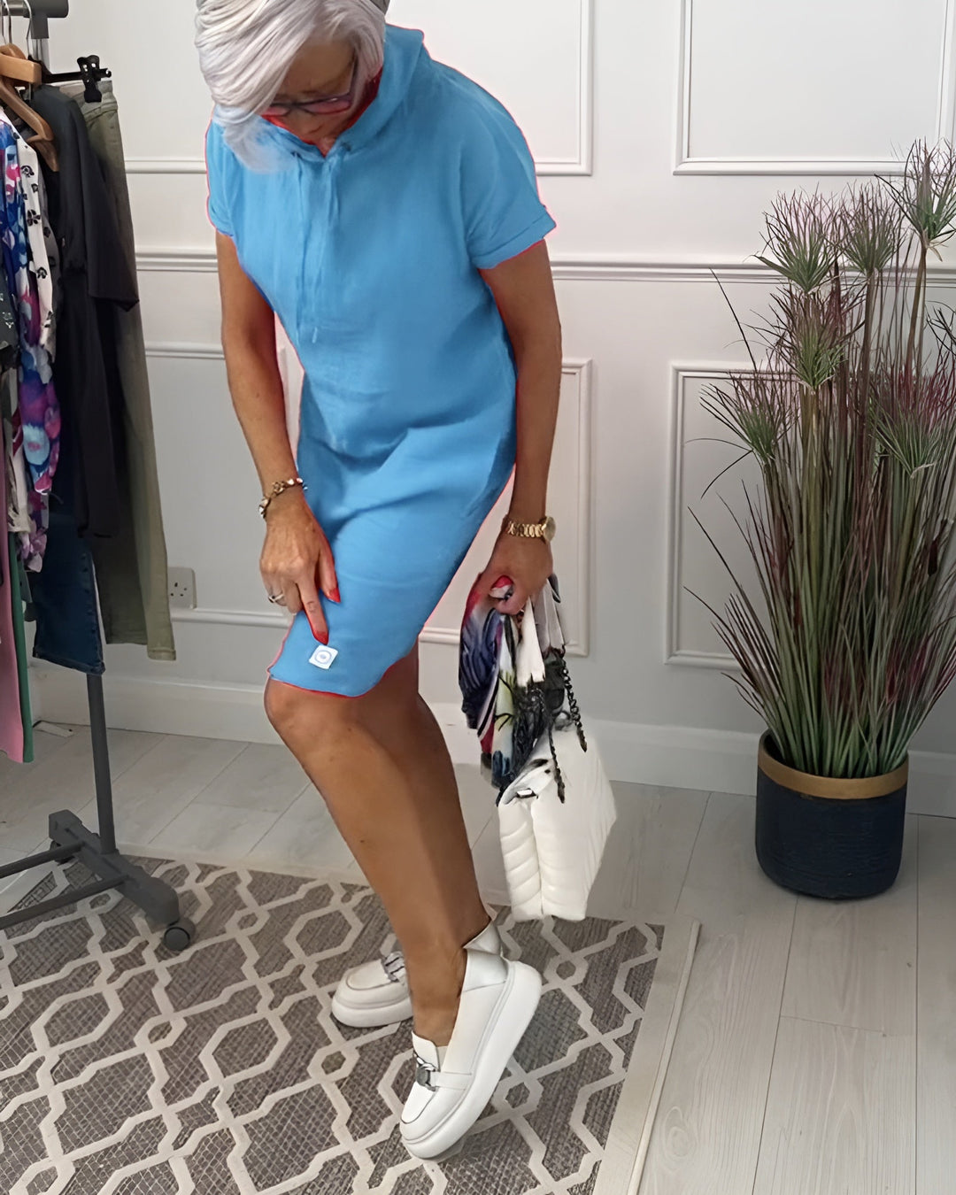 Women’s Dress | Hooded Short Sleeve