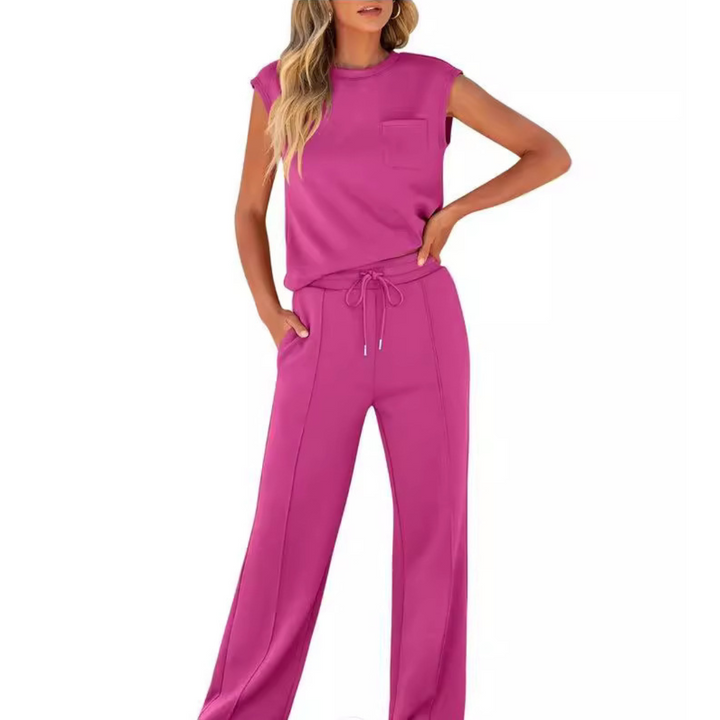 Women's Summer Co-Ord | Sleeveless Top and Pants