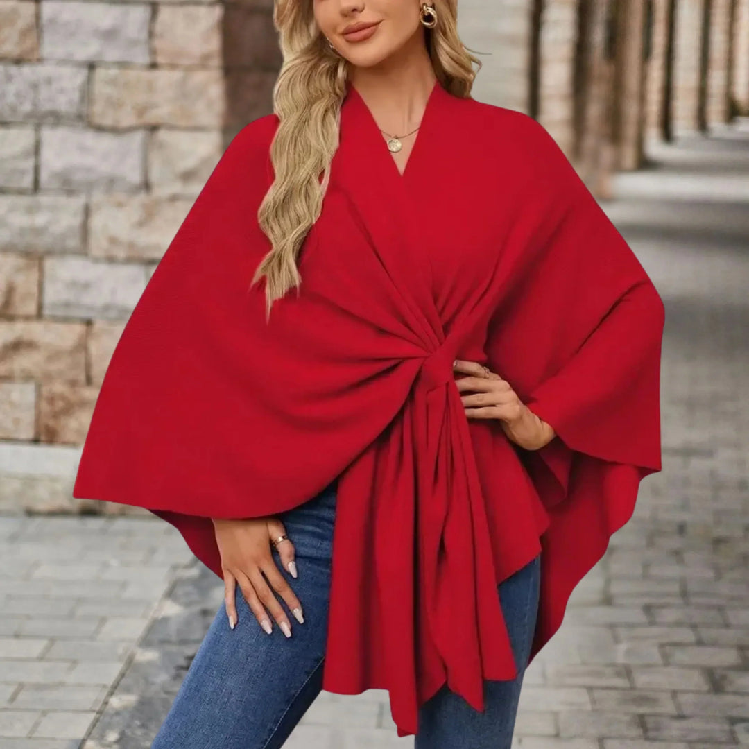 Women’s Poncho | Draped Wrap Style
