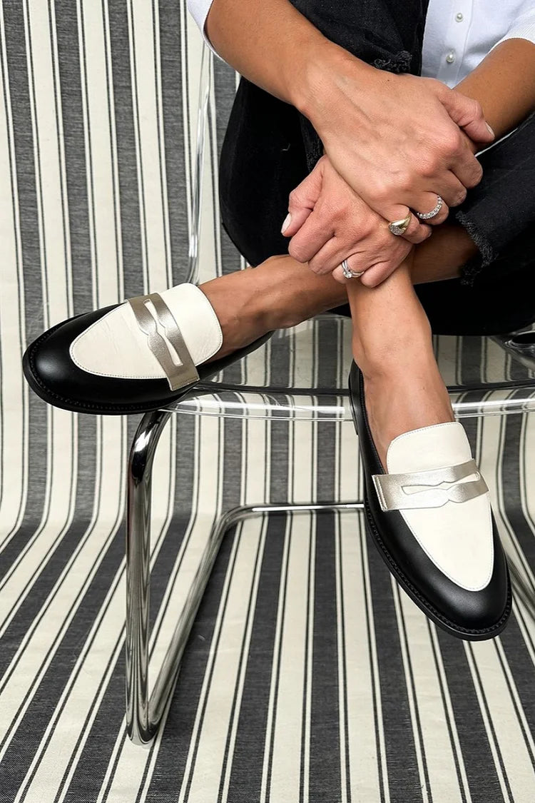 Loafers For Women | Slip On Two-tone