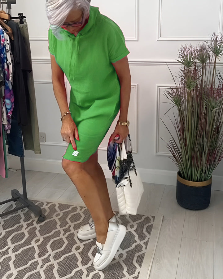 Women’s Dress | Hooded Short Sleeve