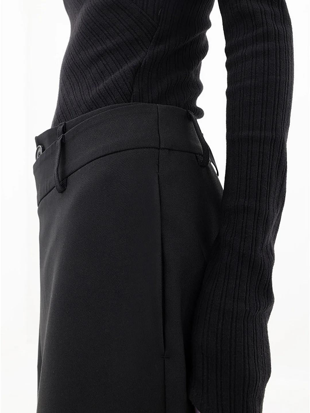 Women's Trousers | Overlap Waist Design