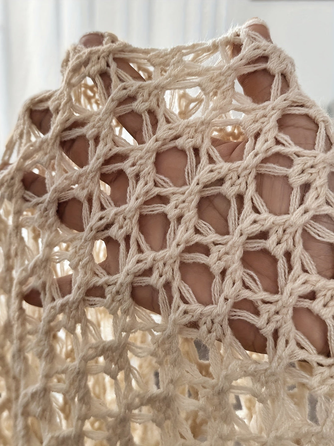 Women’s Cardigan | Open Knit Drape