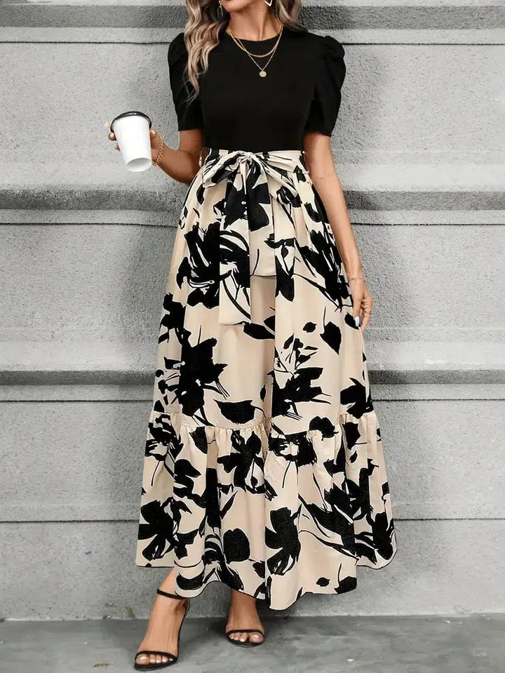 Women's Maxi Sundress | Botanical Print