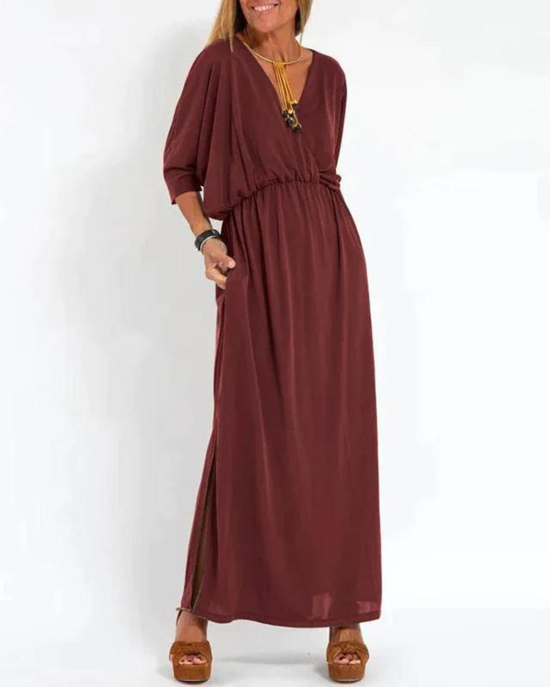 Women's Dress | Relaxed Maxi-length Shape