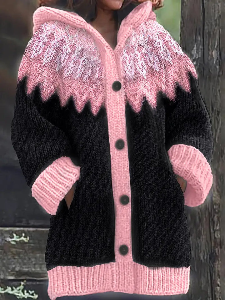 Women’s Cardigan | Hooded Button Front Pattern