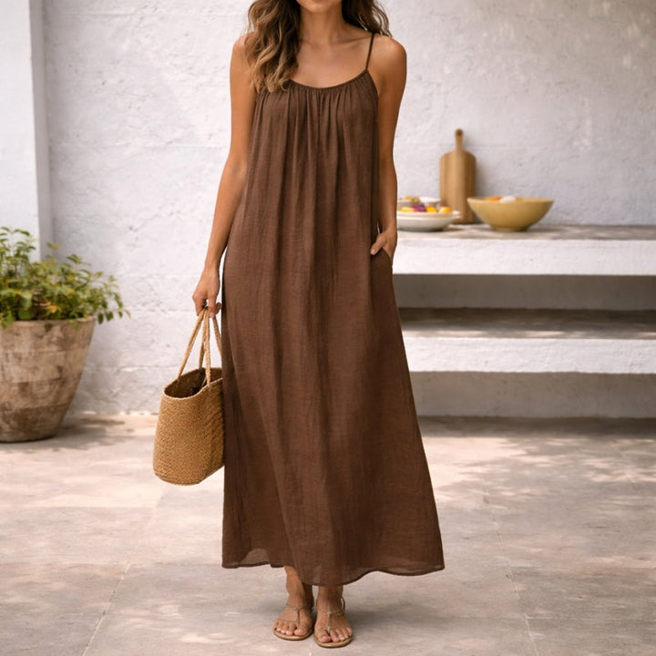 Women's Maxi Sundress | Spaghetti Strap