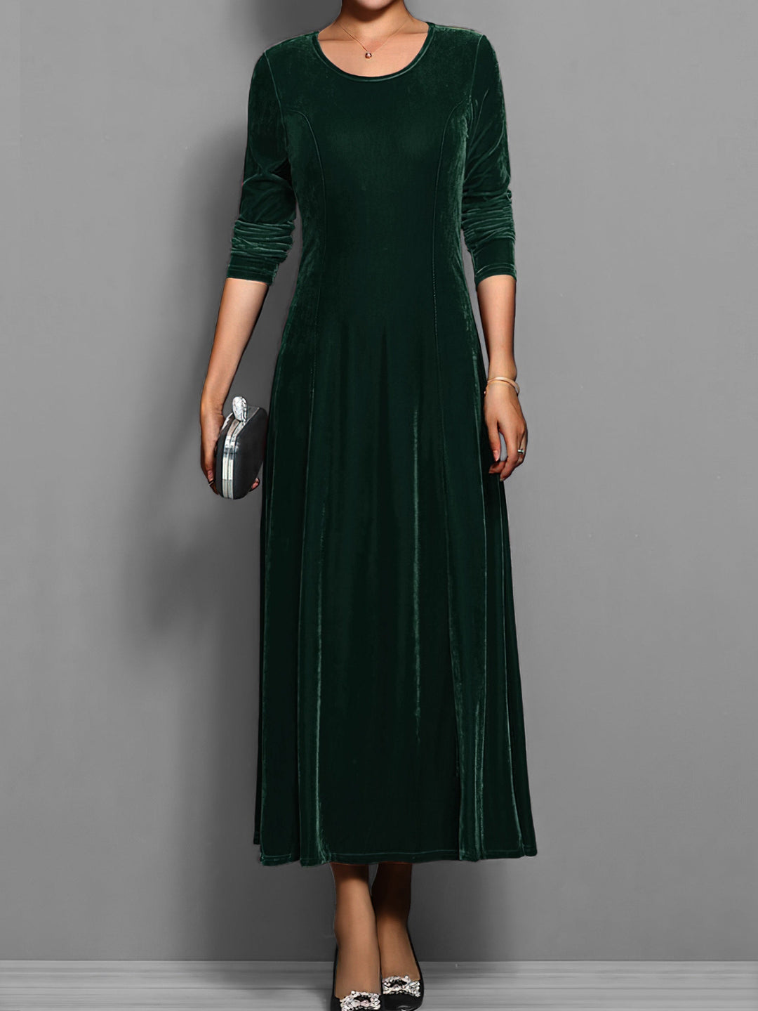 Women's Dress | Full-Length Flared Skirt