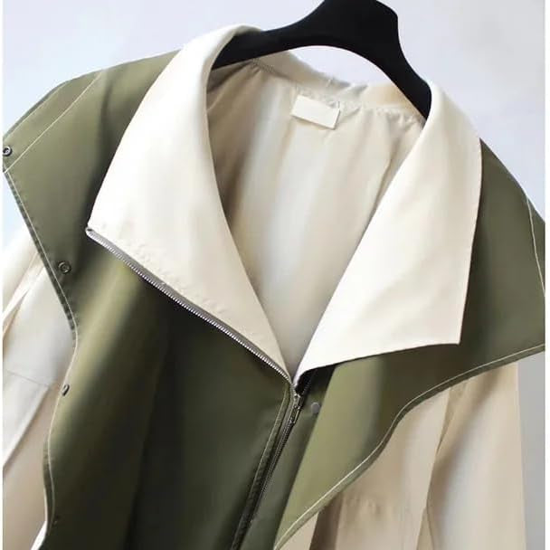 Women's Windbreaker Jacket | Snap-button Closure Details
