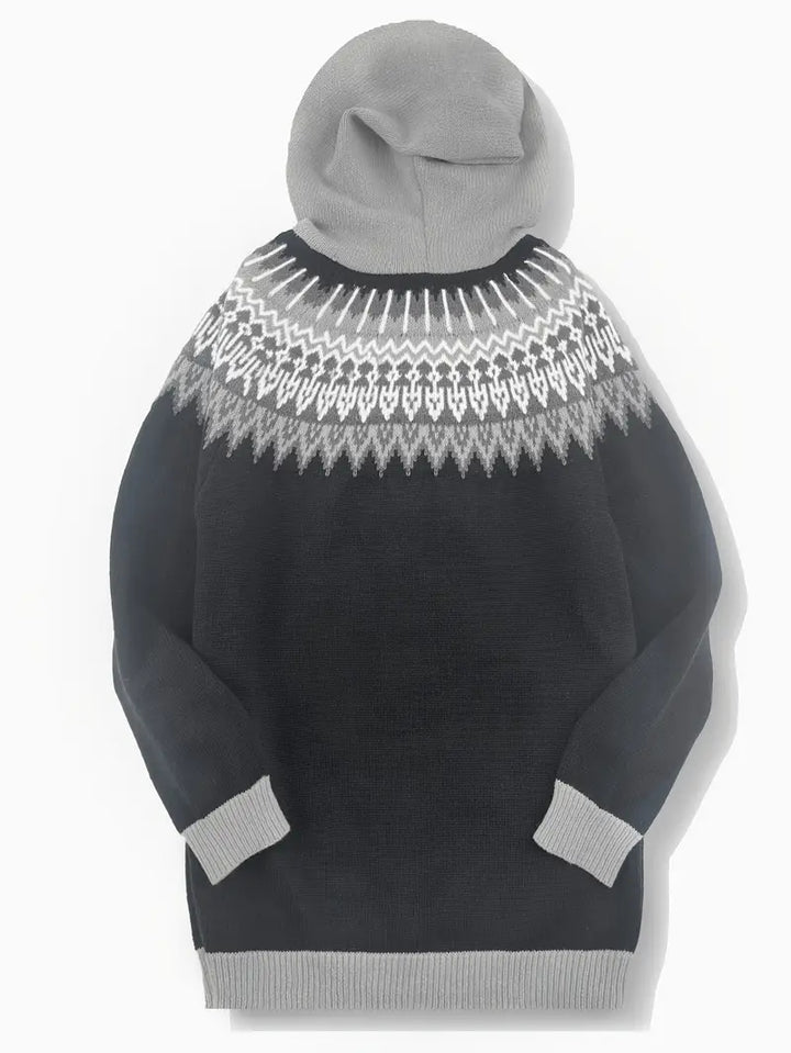 Women’s Cardigan | Hooded Button Front Pattern