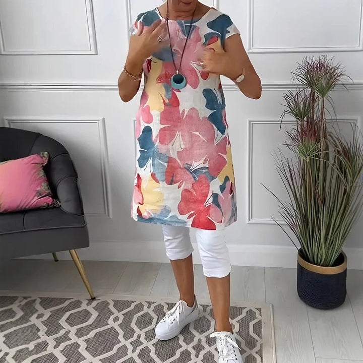 Women’s Summer Dress | Cap Sleeve Knee Length