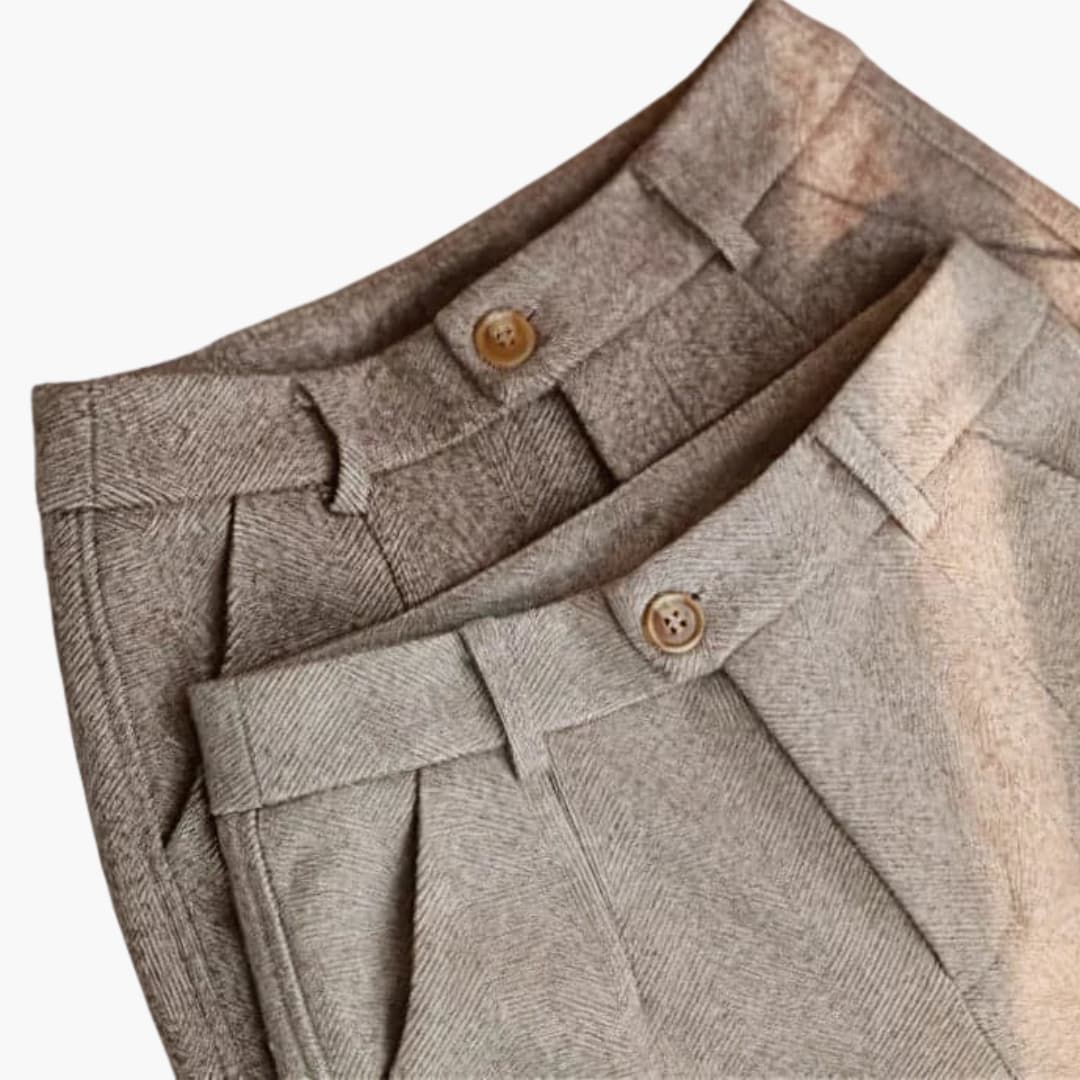 Women’s Pants | Button Cuff Tapered