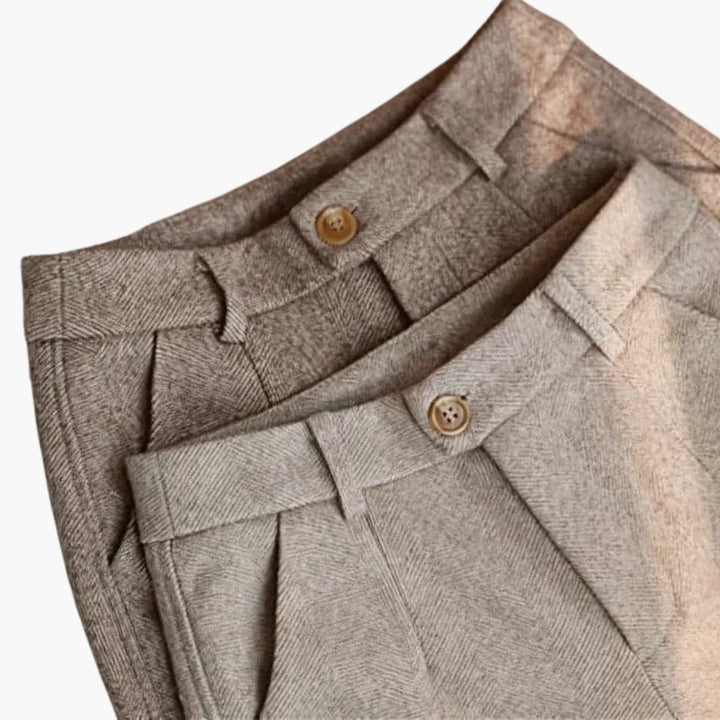 Women’s Pants | Button Cuff Tapered