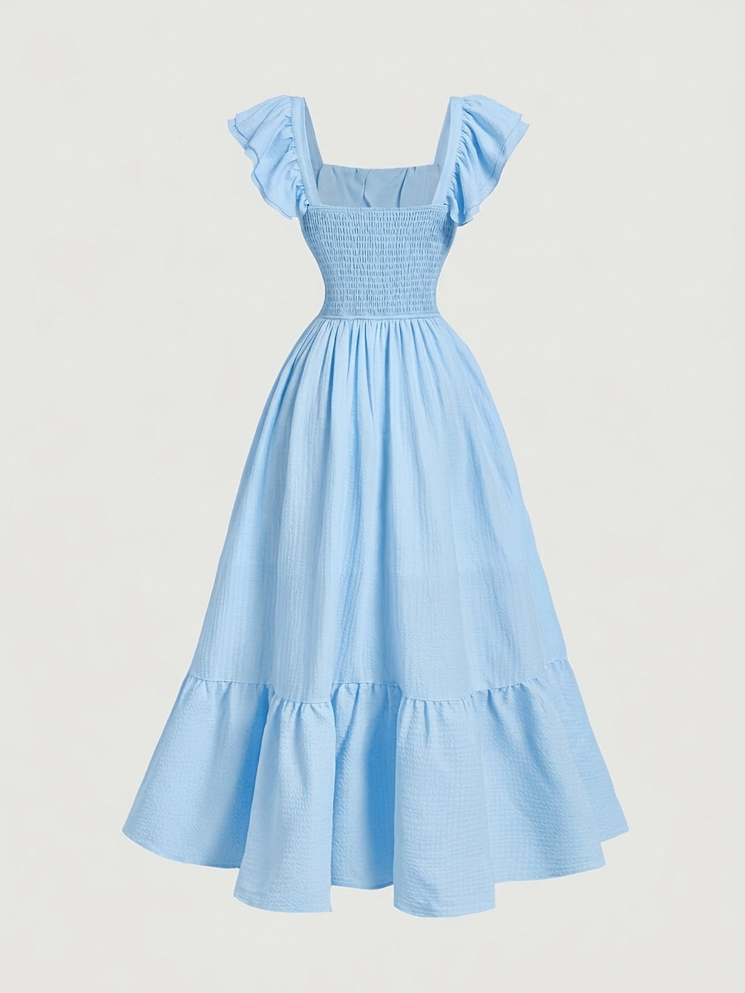 Women's Cocktail Maxi Dress | Off-Shoulder Ruffled