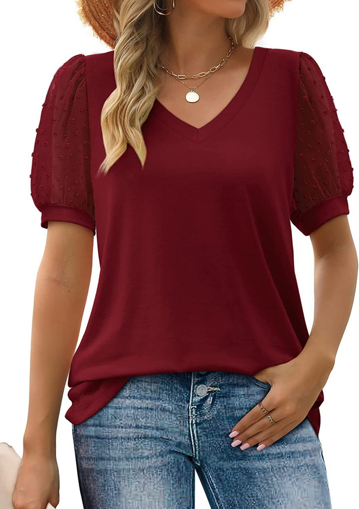Women's Blouse | V-Shaped Neckline