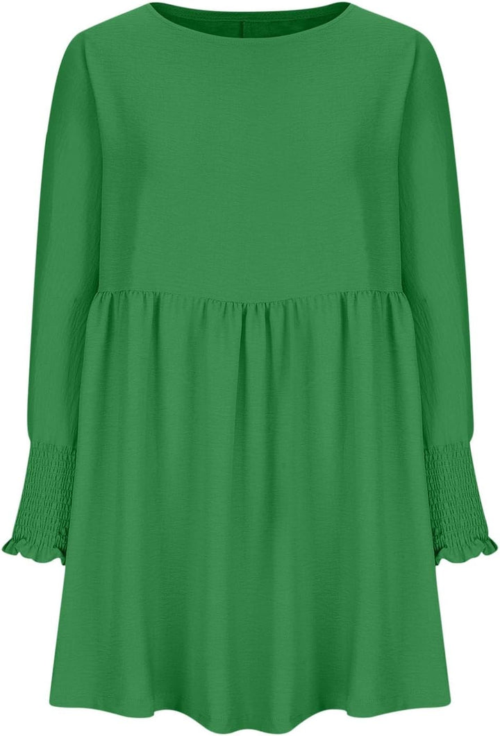 Women's Summer Dress | Smocked Cuff Mini