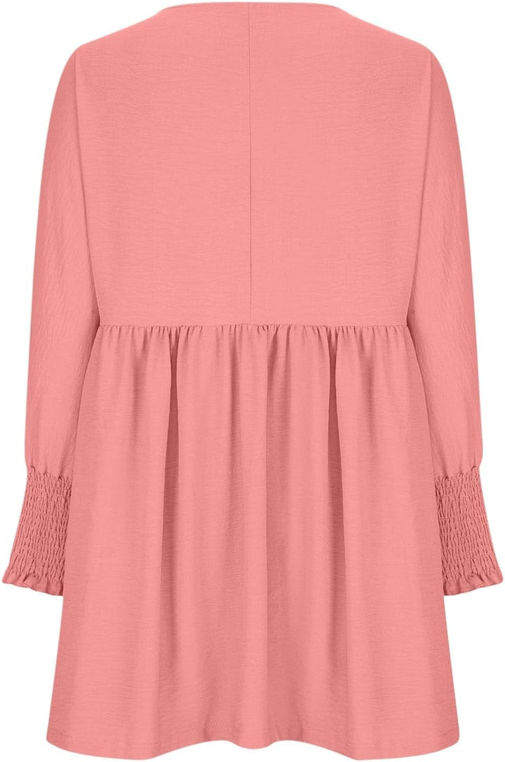 Women's Summer Dress | Smocked Cuff Mini