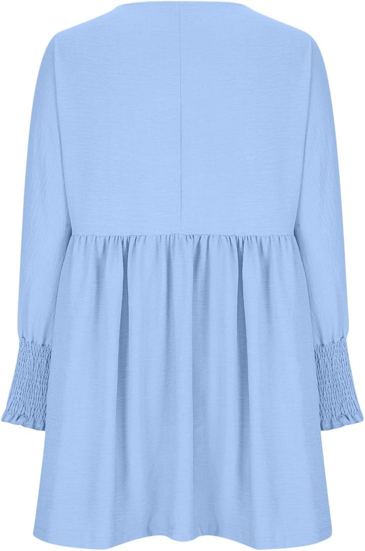 Women's Summer Dress | Smocked Cuff Mini