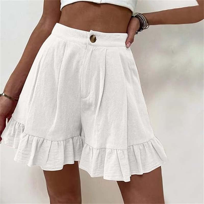 Women’s Shorts | Ruffle Hem