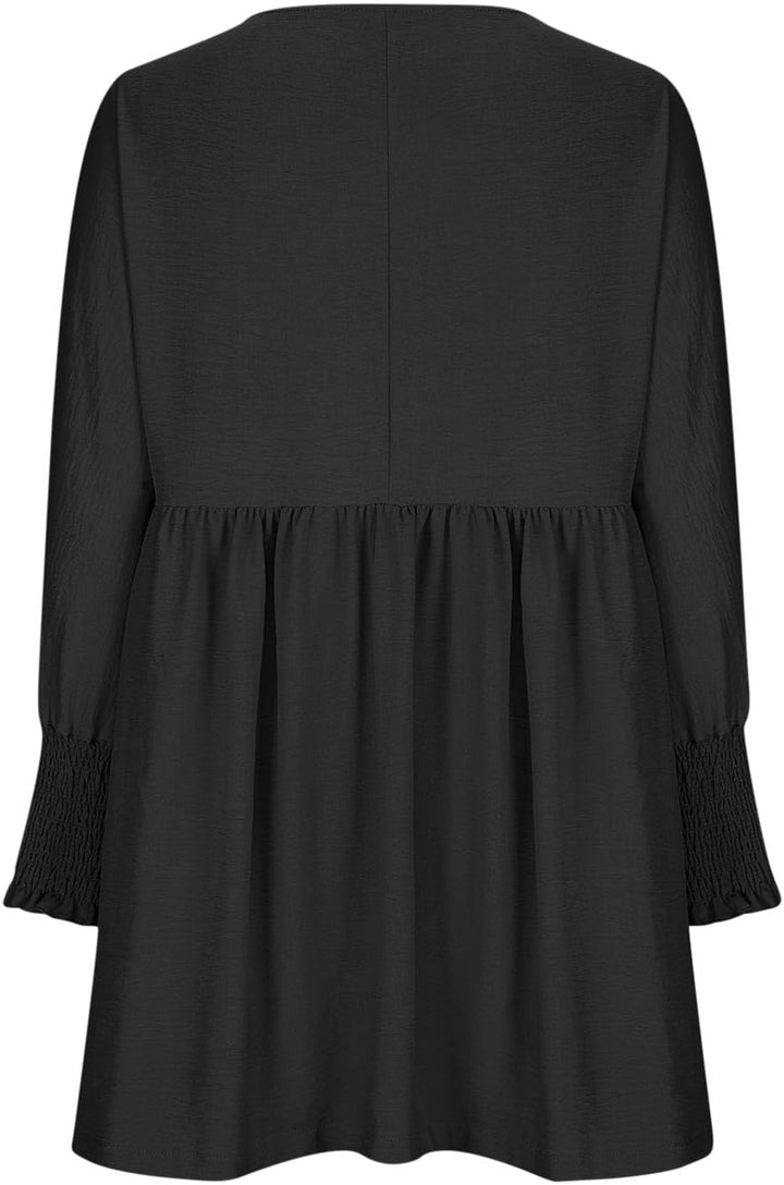 Women's Summer Dress | Smocked Cuff Mini