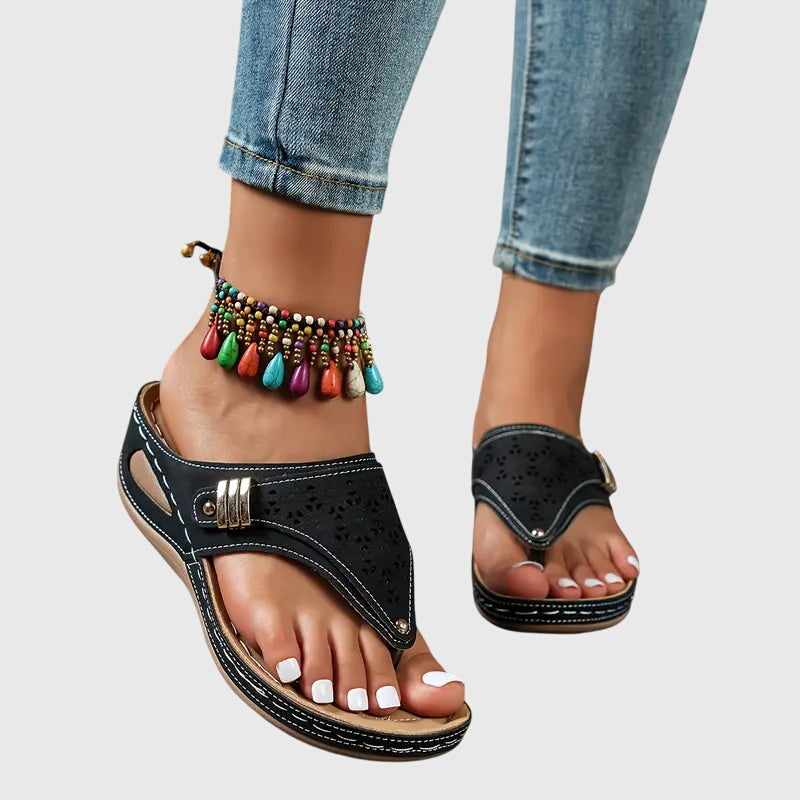 Women's Comfortable Sandals | Orthopedic Cushioned Slip-On