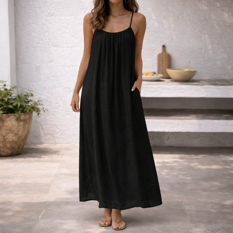 Women's Maxi Sundress | Spaghetti Strap