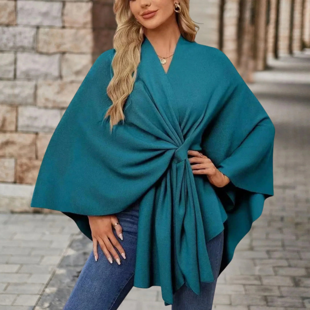 Women’s Poncho | Draped Wrap Style