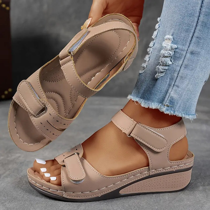 Sandals For Women | Open Toe Ankle Strap With Platform Sole