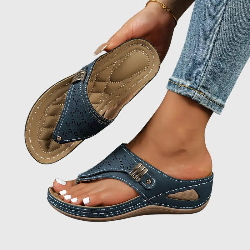 Women's Comfortable Sandals | Orthopedic Cushioned Slip-On