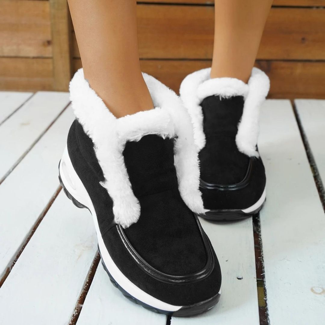 Boots For Women | Ankle Pull-On Closed Toe With Padded Collar