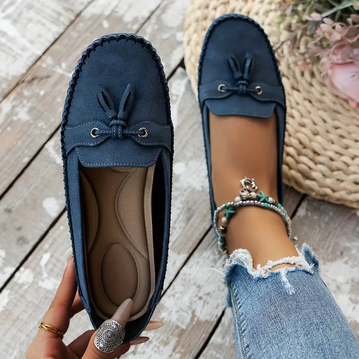 Loafers For Women | Tassel Closed Toe